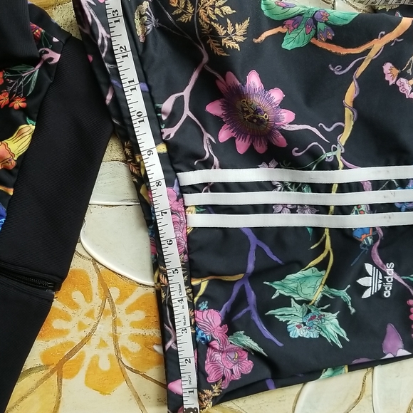 ADIDAS x FARM RIO 2017 Ltd Ed Floral Zip TRACK JACKET *XS nwot & LEGGINGS SET *M - Picture 15 of 16